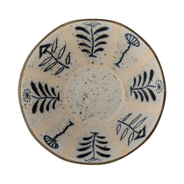 Gaiši zila/krēmkrāsas māla bļodiņa 500 ml Leonie – Bloomingville-image-3