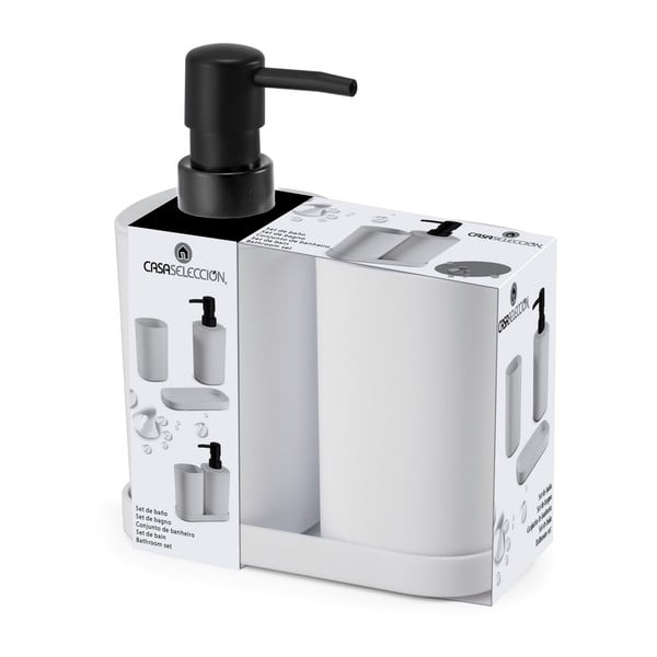 Balts vannas istabas piederumu komplekts – Casa Selección-image-4