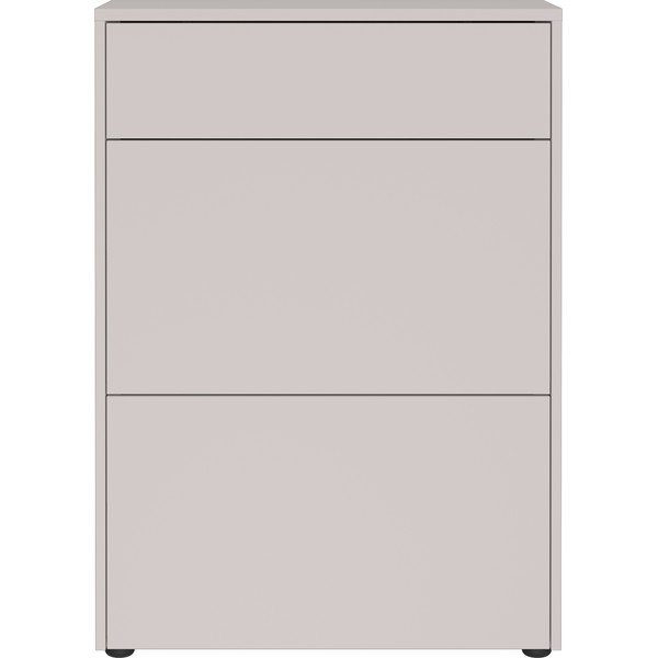 Krēmkrāsas matēts skapītis 70x99x34 cm Binetto – Germania-image-3