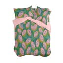 Zaļš/rozā vienguļamais segas pārvalks 140x200 cm Papaya – Aware