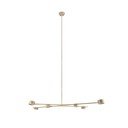 Bēša metāla piekaramā lampa Coda – Trio Select