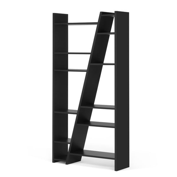 Melns grāmatplaukts TemaHome Delta-image-2