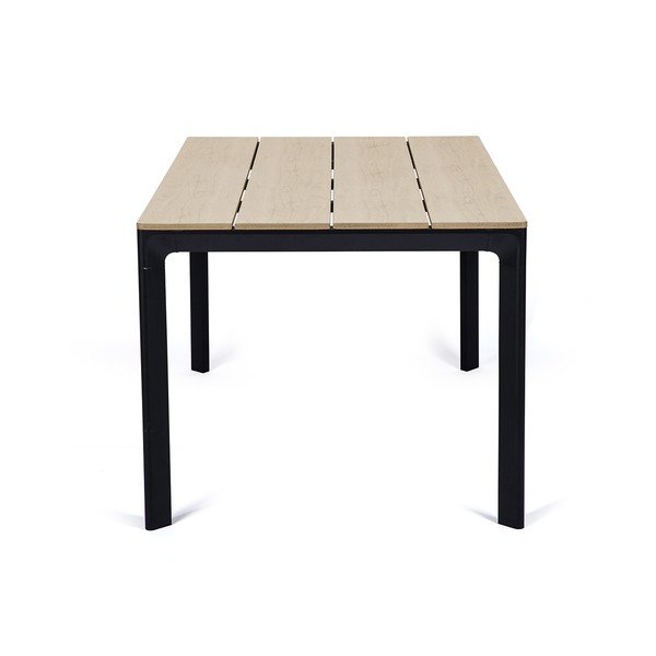 Dārza pusdienu galda un krēslu komplekts 4 personām ar sarkaniem Trapani krēsliem un Thor galdu, 147 x 90 cm-image-2