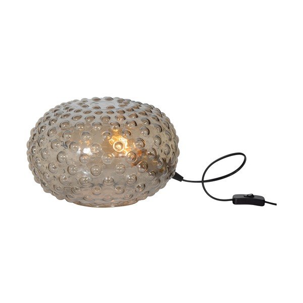 Bēša galda lampa no stikla (augstums 20 cm) Soap – BePureHome-image-4
