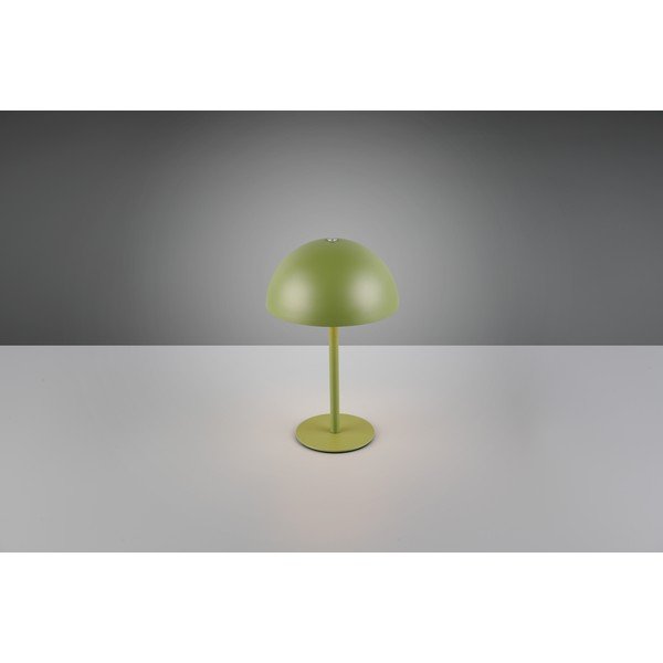 Zaļa LED galda lampa ar metāla abažūru (augstums 21 cm) Munoz – Reality-image-2