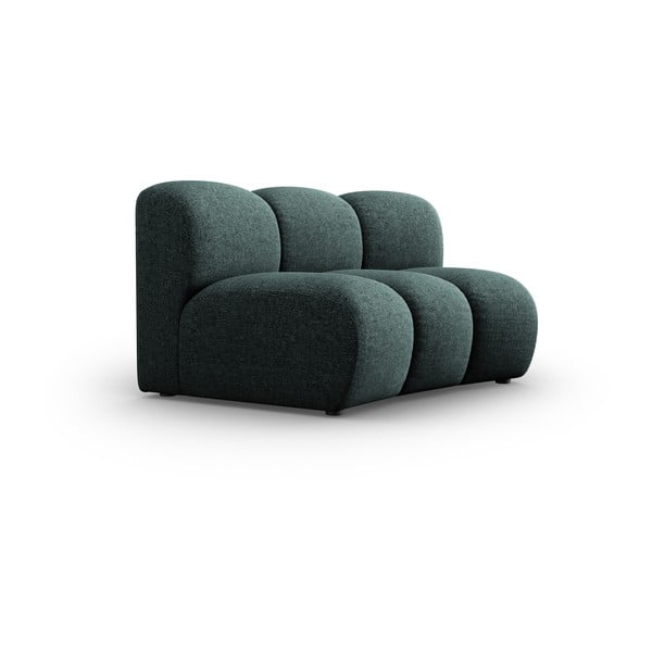 Tirkīzzils modulārais dīvāns (vidējā moduļa) Lupine – Micadoni Home-image-1