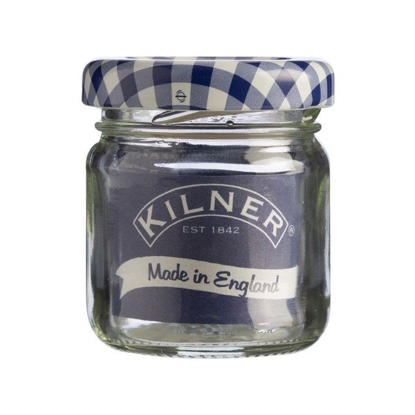 Vārīšanas burka ar zilu vāciņu Kilner Round, 43 ml-image-1