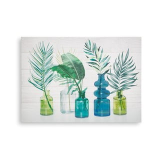 Sienas glezna Art for the home Tropical Palm Bottles, 70 x 50 cm