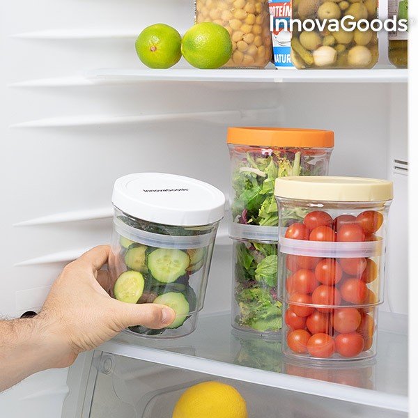 Regulējami konteineri InnovaGoods, 3 gab.-image-3