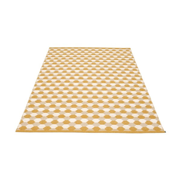 Okera dzeltens iekštelpu un āra paklājs 180x275 cm Dana Ochre – Pappelina
