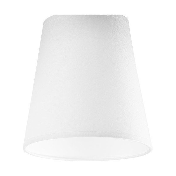 Balta griestu lampa ar auduma abažūru ø 15 cm Lula – LAMKUR-image-4