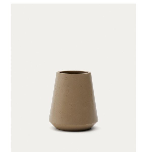 Betona puķu poda apvalks ø 50 cm Calun – Kave Home-image-2