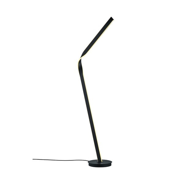 Melna LED stāvlampa ar metāla abažūru (augstums 181 cm) Cicenza – CINQUE
