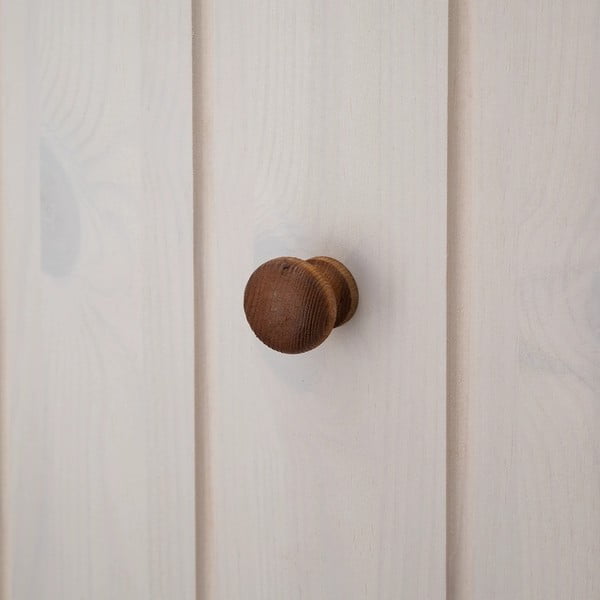 Balta priedes masīvkoka priekšnama iekārta 55x100x2 cm Anita – Støraa-image-4