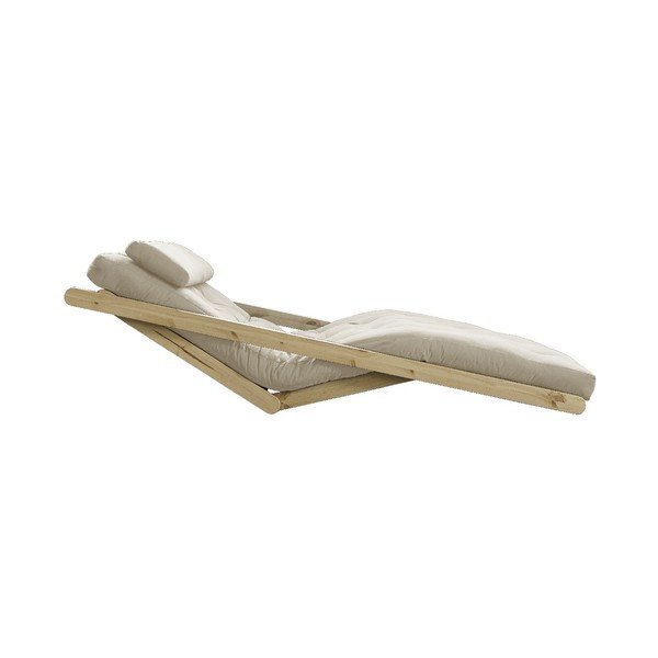 Divvietīgs mainīgs atpūtas krēsls Karup Design Figo Natural Clear/Beige-image-4