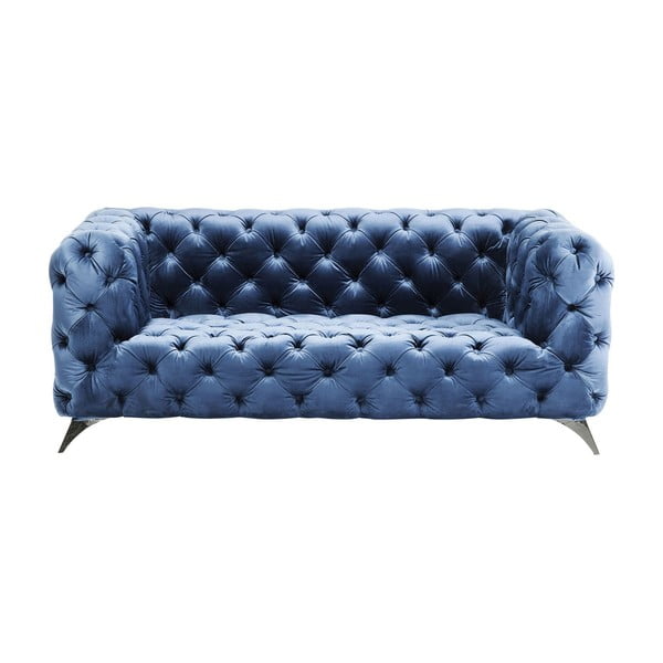 Zils divvietīgs dīvāns Kare Design Look Royal