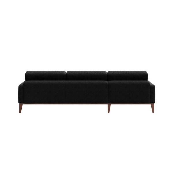 Antracīta pelēks stūra dīvāns MESONICA Musso Tufted, labais stūris-image-3
