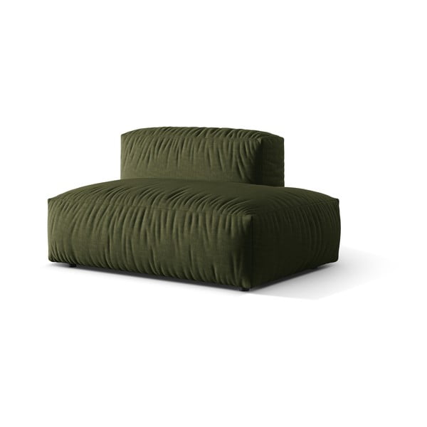 Zaļa modulārā dīvāna daļa (ar labo stūri) Martina – Micadoni Home-image-1