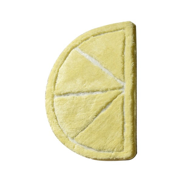 Dzeltens vannas istabas paklājiņš 100x60 cm Limon – Foutastic-image-2