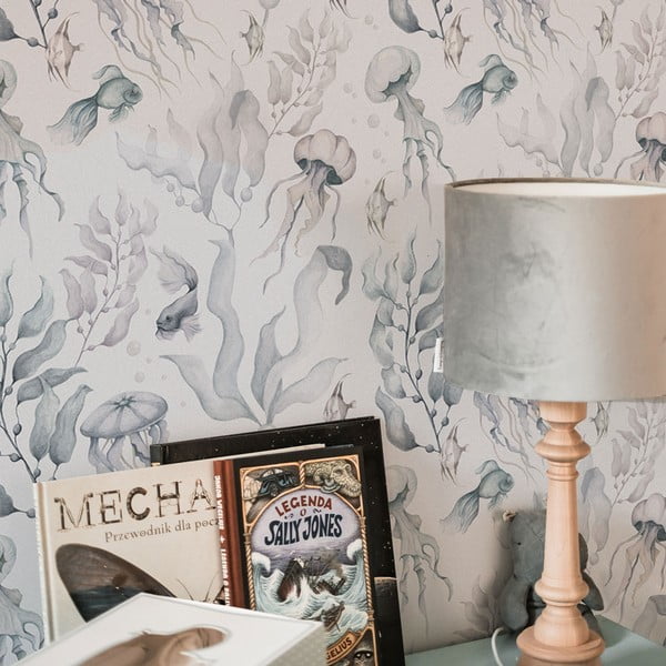 Bērnu tapetes no neausta auduma 100 cm x 280 cm Magic of the Ocean – Dekornik-image-1