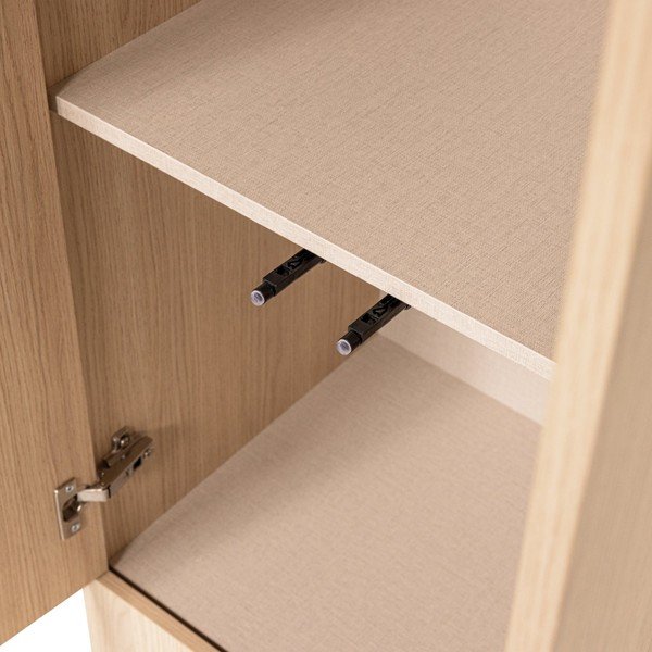 Dabīga toņa modulārais skapis 54x215 cm Build – WOOOD-image-3
