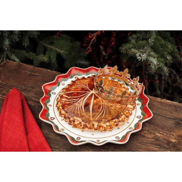 Porcelāna šķīvis ar Ziemassvētku motīvu Villeroy & Boch, ø 39 cm-image-4