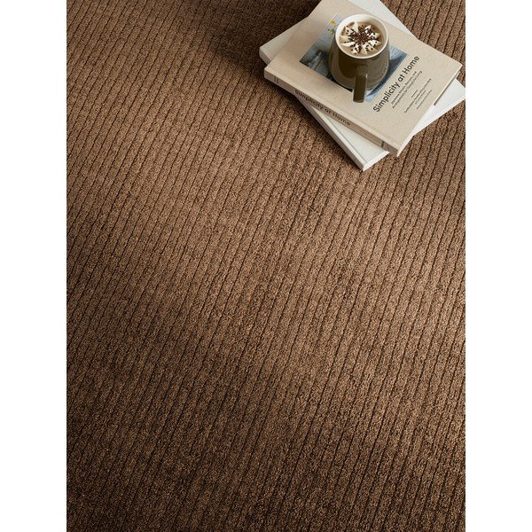 Tumši brūns ar rokām darināts paklājs 160x230 cm – Asiatic Carpets-image-1