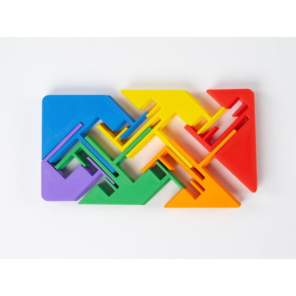 Atjautības spēle Zigguflat Puzzle – RecentToys-image-1