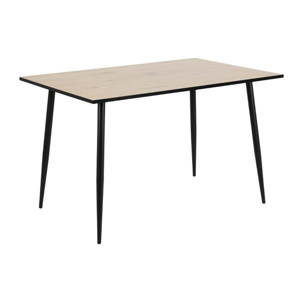 Melni brūns ēdamgalds Actona Wilma, 120 x 80 cm-image-2