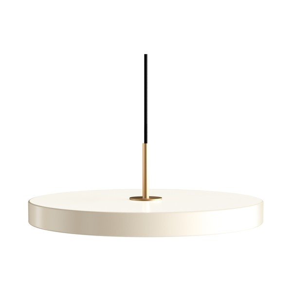 Krēmkrāsas griestu lampa UMAGE Asteria, ⌀ 43 cm