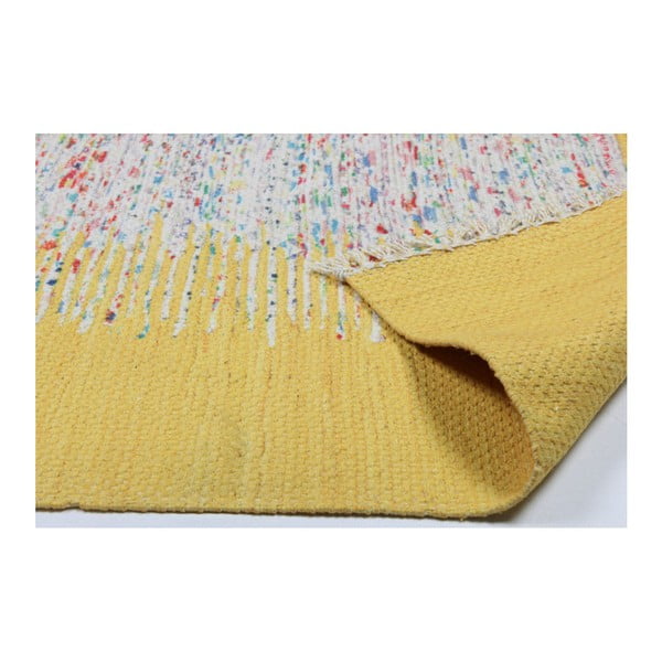 Dzeltens paklājs Eco Rugs Yolk, 80 x 300 cm-image-2