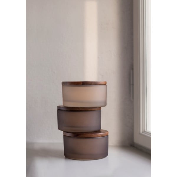 Bēšs stikla vannas istabas organizators vates plāksnītēm Modest – Mette Ditmer Denmark-image-2