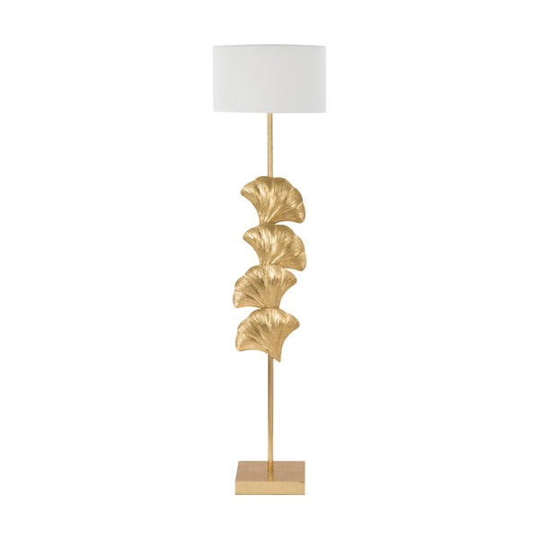 Mauro Ferretti Glamy brīvi stāvoša lampa baltā un zelta krāsā