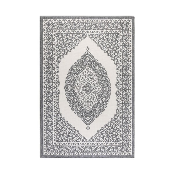 Pelēks/krēmkrāsas āra paklājs 80x150 cm Gemini – Elle Decoration