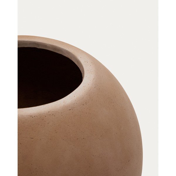 Betona puķu poda apvalks ø 51 cm Solna – Kave Home-image-2