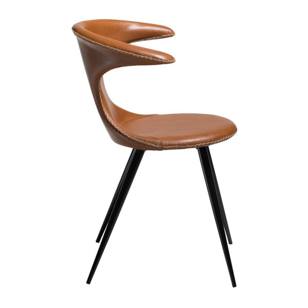 Brūns mākslīgās ādas krēsls DAN-FORM Denmark Flair-image-3
