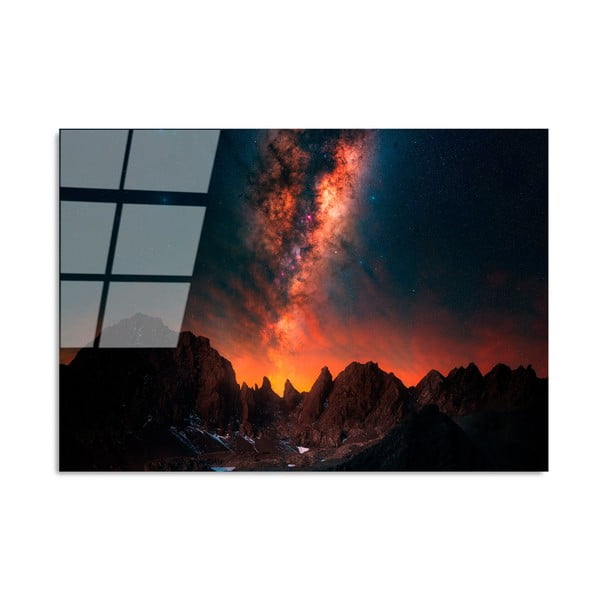 Stikla glezna 100x70 cm Night Sky – Wallity