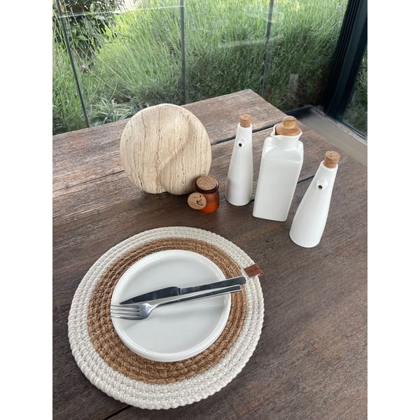 Džutas galda paliktnis ø 33 cm Wicker – Mila Home Luxury-image-4