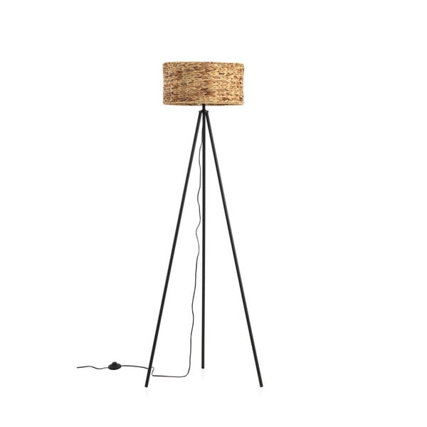 Dabīga toņa stāvlampa no džutas (augstums 156 cm) Phillipe – Geese