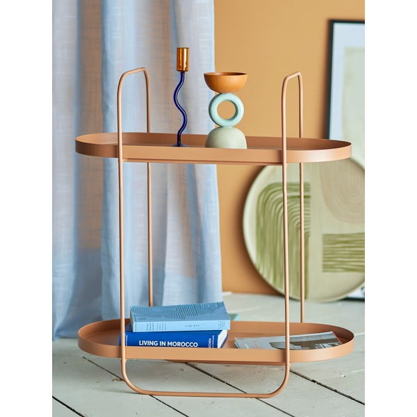 Metāla sānu galdiņš 25x57 cm Reet – Bloomingville-image-1