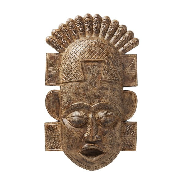 Sienas rotājums Kare Design Āfrikas maska, augstums 90 cm