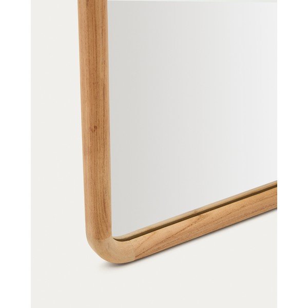 Sienas spogulis ar masīvkoka rāmi 55x155 cm Milsa – Kave Home-image-4