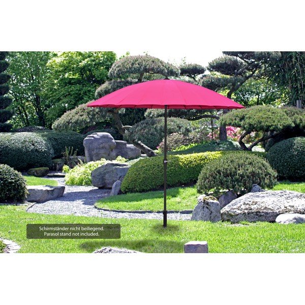 Rozā saulessargs ø 255 cm – Garden Pleasure-image-2