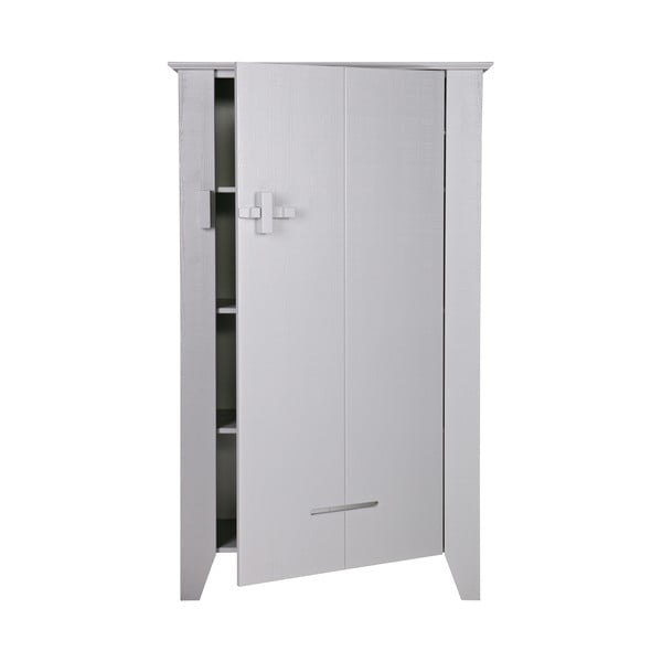 Pelēks koka skapis WOOOD Gijs-image-2