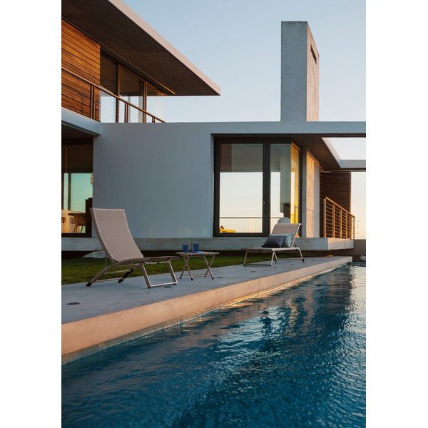 Alumīnija dārza kafijas galdiņš 43x44 cm Taylor – Bizzotto-image-1