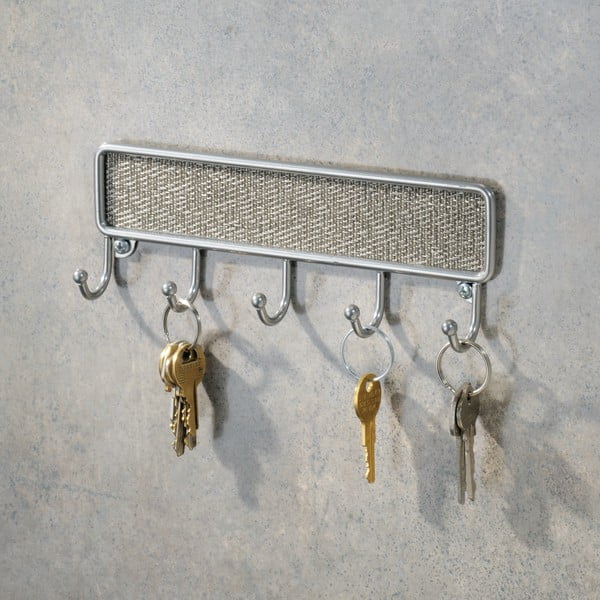 Metāla atslēgu turētājs iDesign Twillo, 21 x 14 cm-image-1