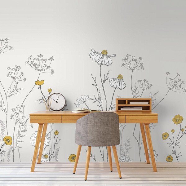 Bērnu tapetes 400 cm x 248 cm Through The Fields – Lilipinso-image-1