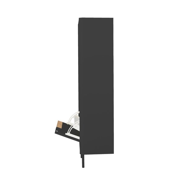 Antracīta pelēks kurpju skapis Tenzo Switch, 62 x 131 cm-image-4