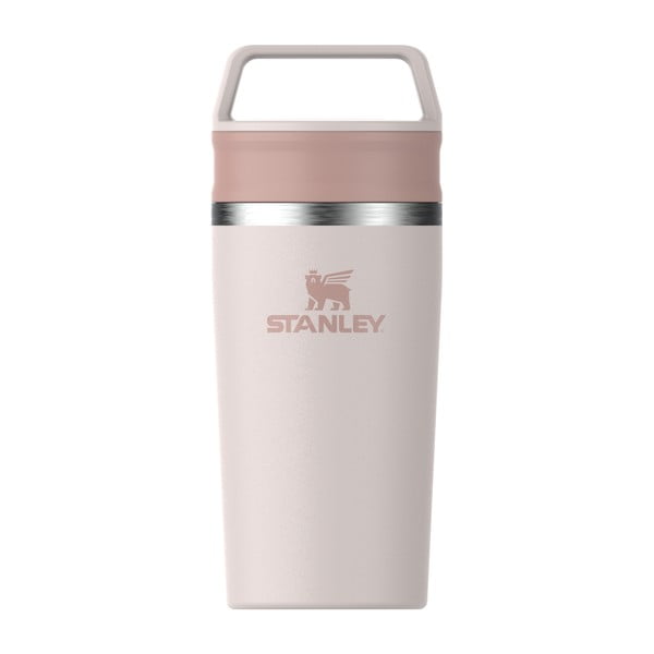 Gaiši rozā nerūsējošā tērauda termokrūze 350 ml Café-To-Go Rose Quartz – Stanley