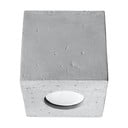 Pelēka prožektora tipa lampa 10x10 cm Geo – Sollux
